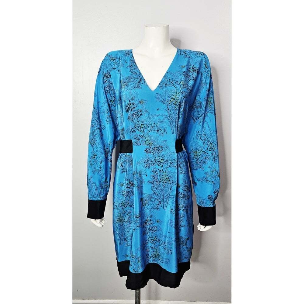 Judith & Charles Silk Dress Monkey Print